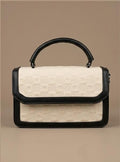 Canvas Box Flap Bag