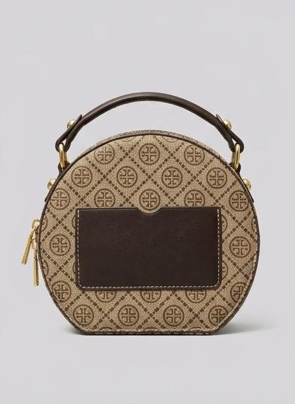 Tory Round Monogram Bag