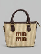 Miu Miu Woven Tote Bag