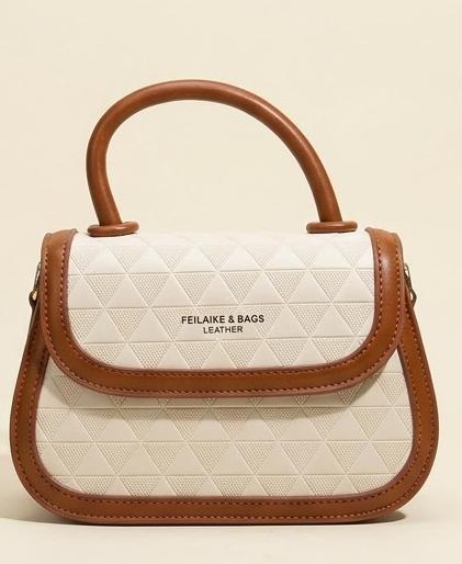 Quilted Flap Hand Bag