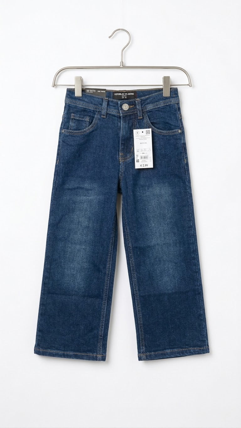 Boys Denim Pant Mid Blue