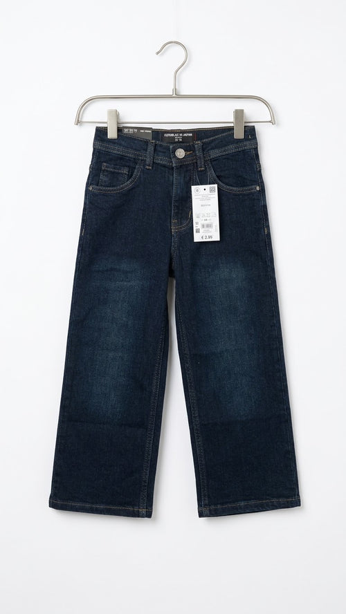 Boys Denim Pant Dark Navy