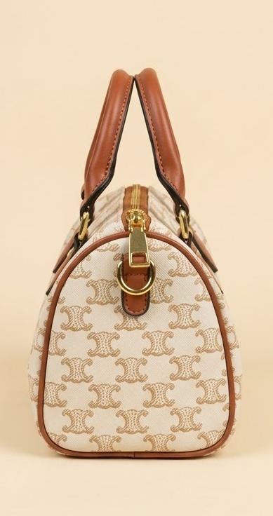 Monogram Chain Boston Bag