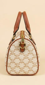 Monogram Chain Boston Bag