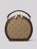 Tory Round Monogram Bag