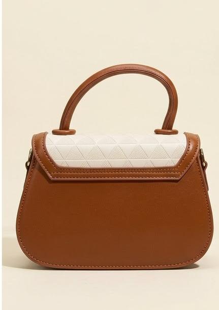 Quilted Flap Hand Bag