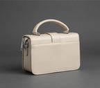 Off-White Embossed Box Bag