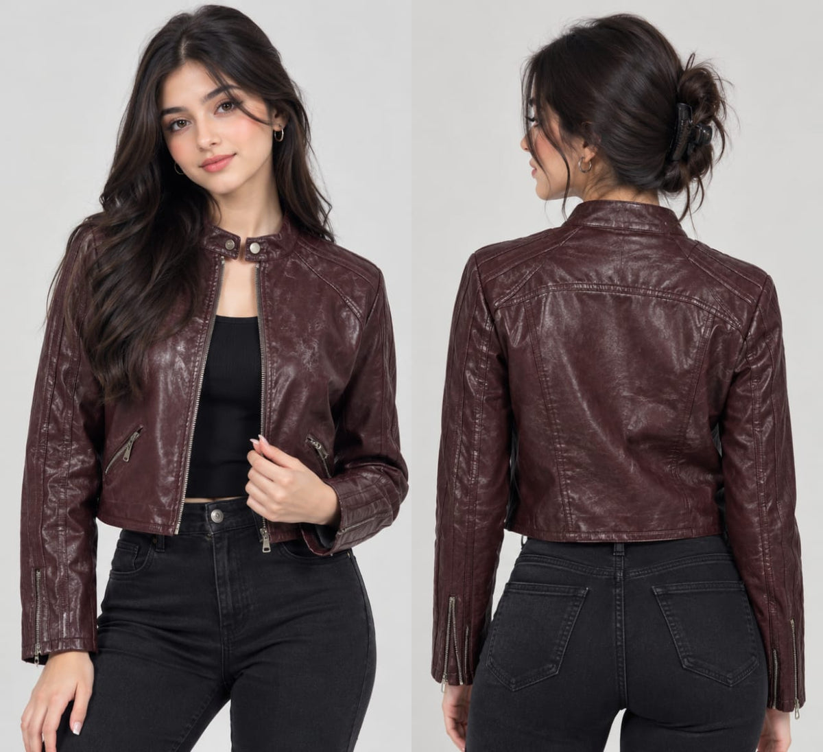 Women Leather Jacket