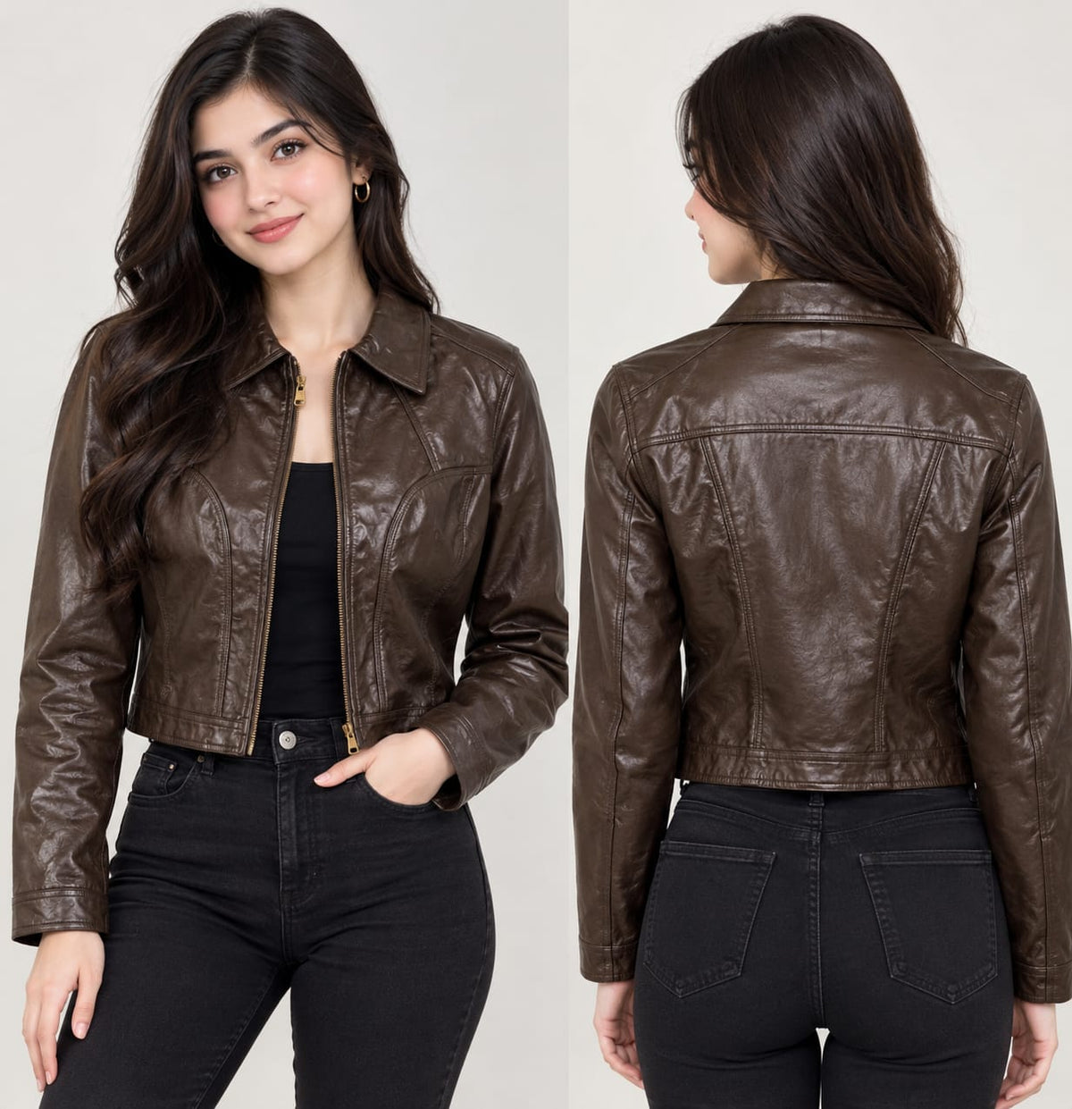 Women Leather Jacket