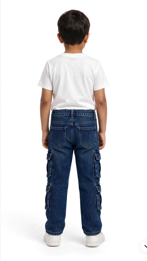 Boys 8 pocket Cargo Pant